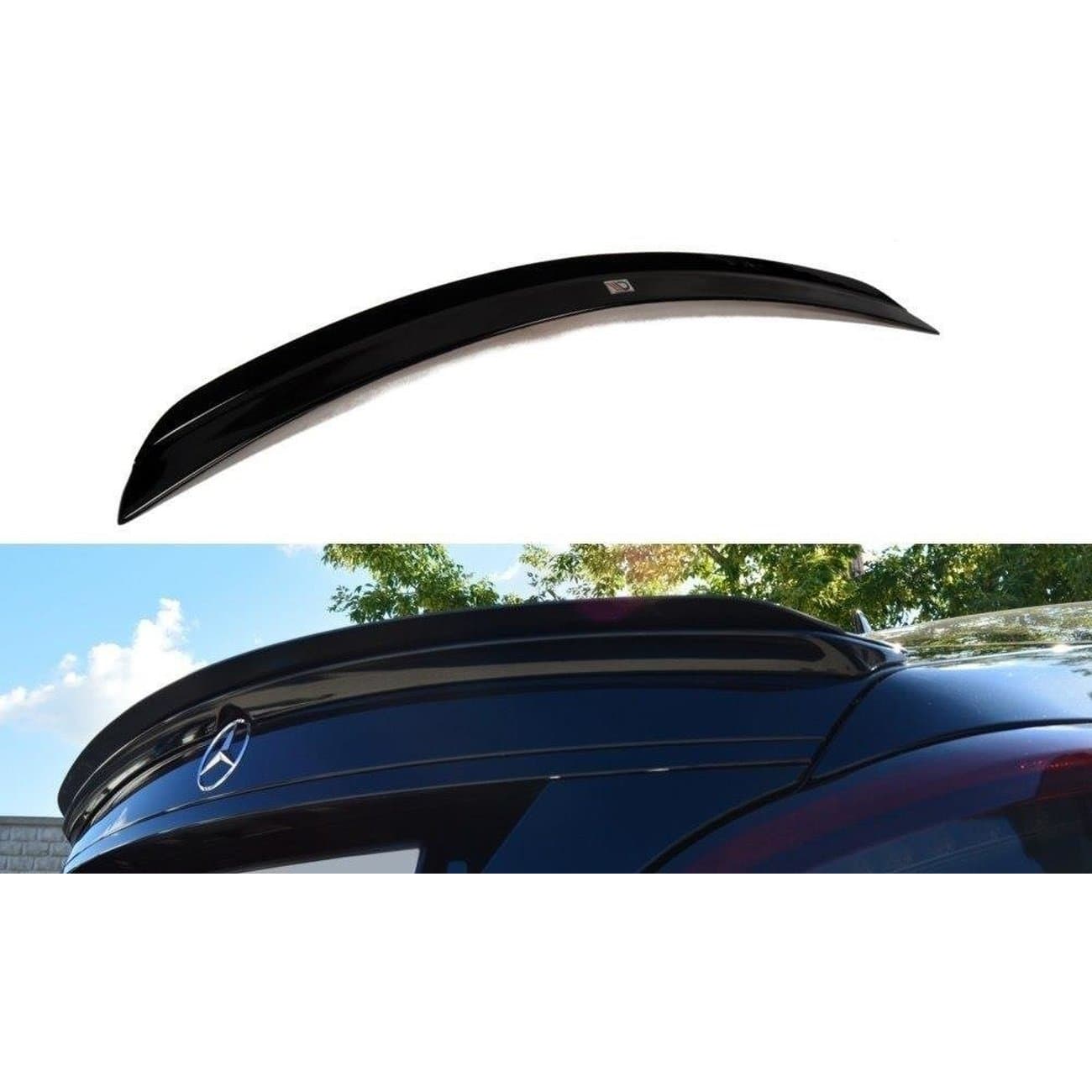 MERCEDES CLS - MAXTON DESIGN HECKSPOILER AUFSATZ ABRISSKANTE