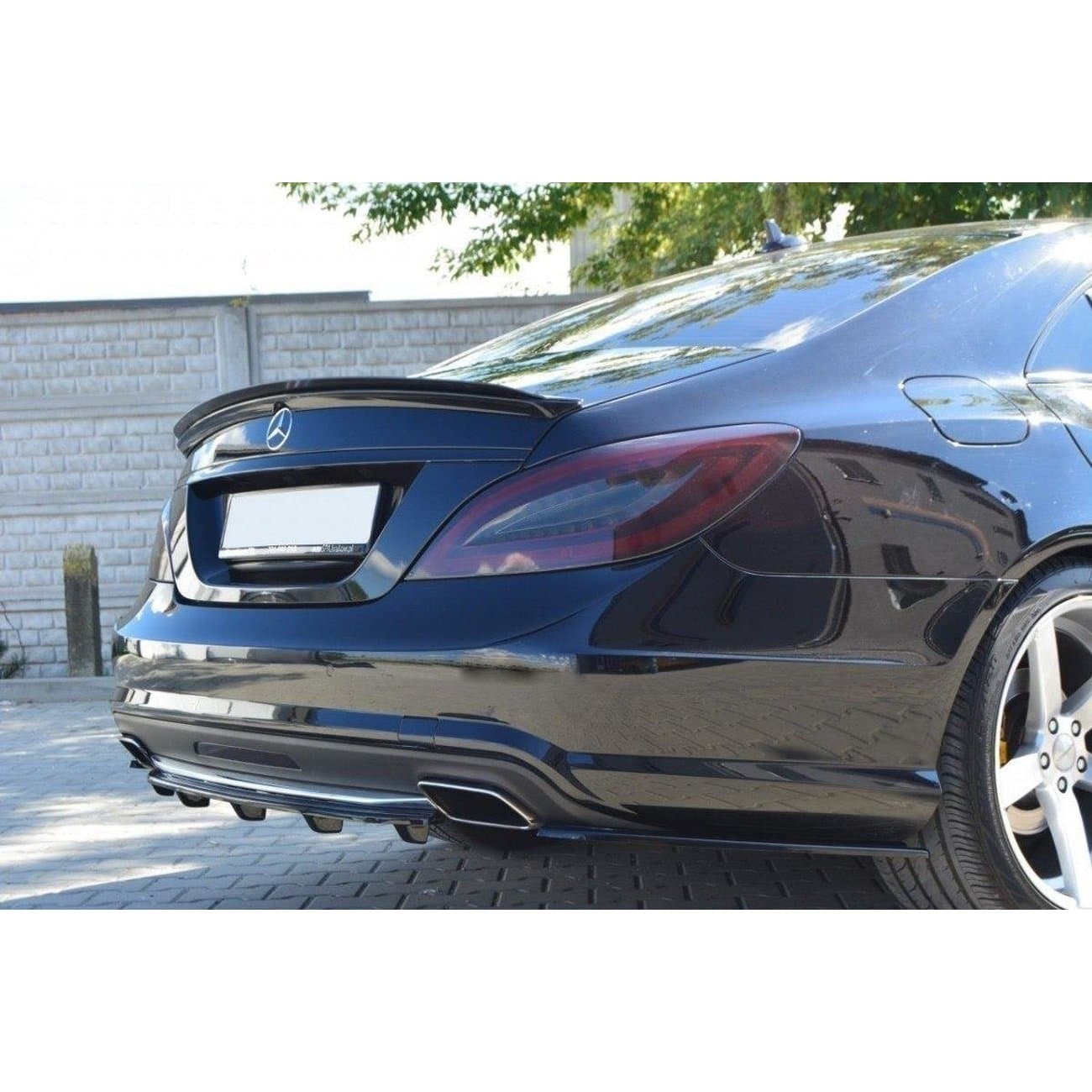 MERCEDES CLS - MAXTON DESIGN HECKSPOILER AUFSATZ ABRISSKANTE – Bild 4