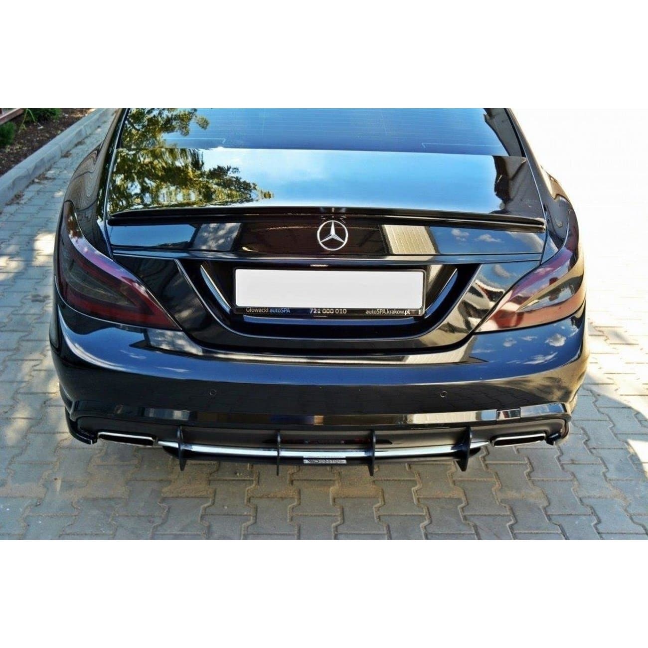 MERCEDES CLS - MAXTON DESIGN HECK DIFFUSOR ANSATZ – Bild 4