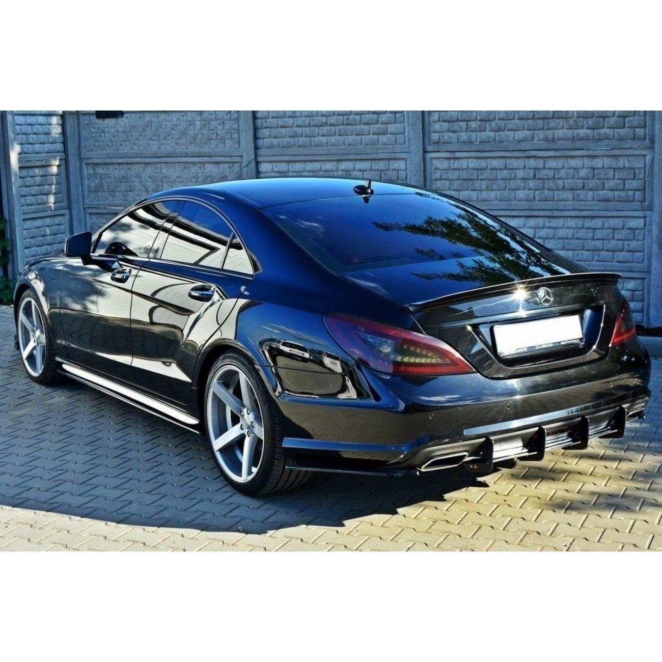 MERCEDES CLS - MAXTON DESIGN HECK DIFFUSOR ANSATZ – Bild 5