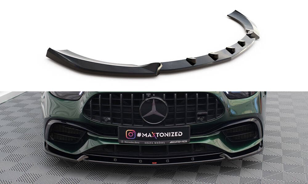 MERCEDES E63 AMG - MAXTON DESIGN FRONTSPOILER | FRONTLIPPE V.2 (DTC) – Maxton Design