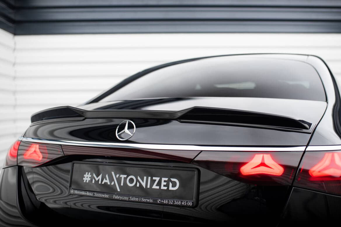 MERCEDES E-KLASSE - MAXTON DESIGN 3D HECKSPOILER LIPPE ABRISSKANTE – Bild 2