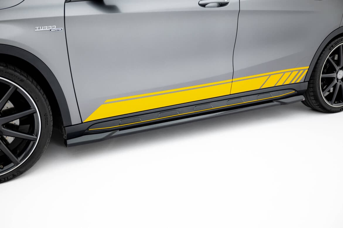 MERCEDES GLA 45 AMG - MAXTON DESIGN SEITENSCHWELLER ANSATZ CUP LEISTEN V.2 – Bild 2