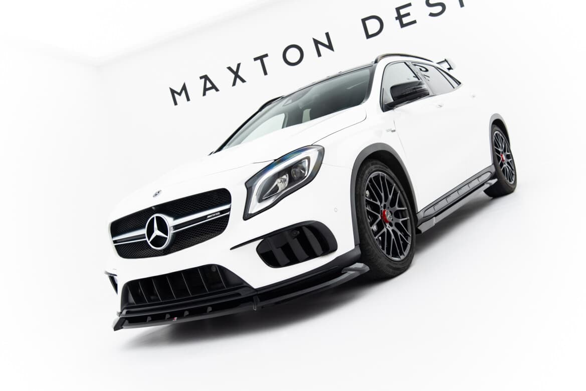 MERCEDES GLA 45 AMG 2017+ - MAXTON DESIGN FRONTSPOILER LIPPE – Maxton Design
