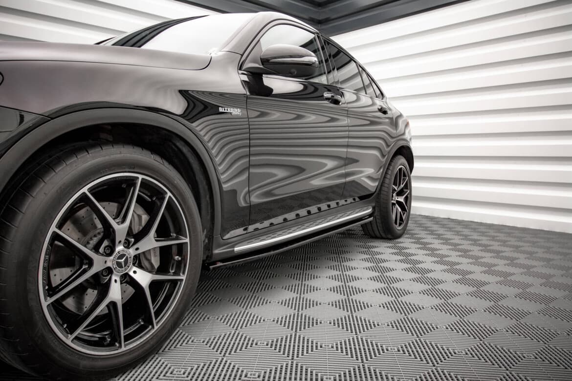 MERCEDES GLC COUPE FACELIFT - MAXTON DESIGN SEITENSCHWELLER CUP LEISTEN V.1 – Bild 2