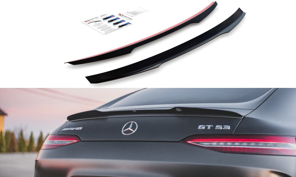 MERCEDES AMG GT 53 - MAXTON DESIGN HECK SPOILERLIPPE ABRISSKANTE – Maxton Design