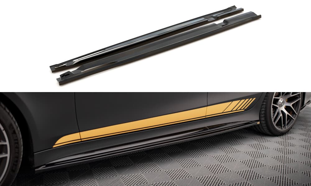 MERCEDES AMG GT 63s - MAXTON DESIGN SEITENSCHWELLER ANSATZ CUP LEISTEN – Maxton Design