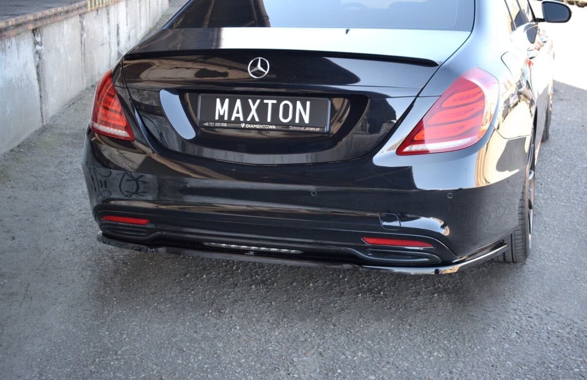 MERCEDES S-KLASSE - MAXTON DESIGN HECK DIFFUSOR ANSATZ DTM OPTIK – Bild 2