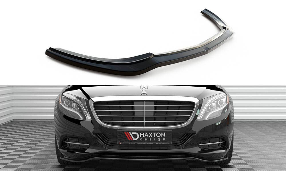 MERCEDES S-KLASSE - MAXTON DESIGN FRONTLIPPE SPOILER V.1 – Maxton Design