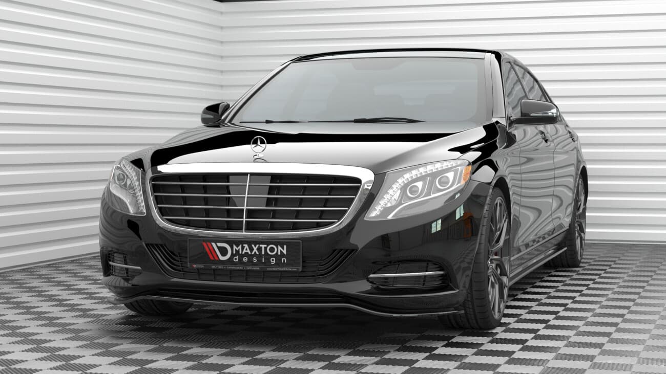 MERCEDES S-KLASSE - MAXTON DESIGN FRONTLIPPE SPOILER V.1 – Bild 3