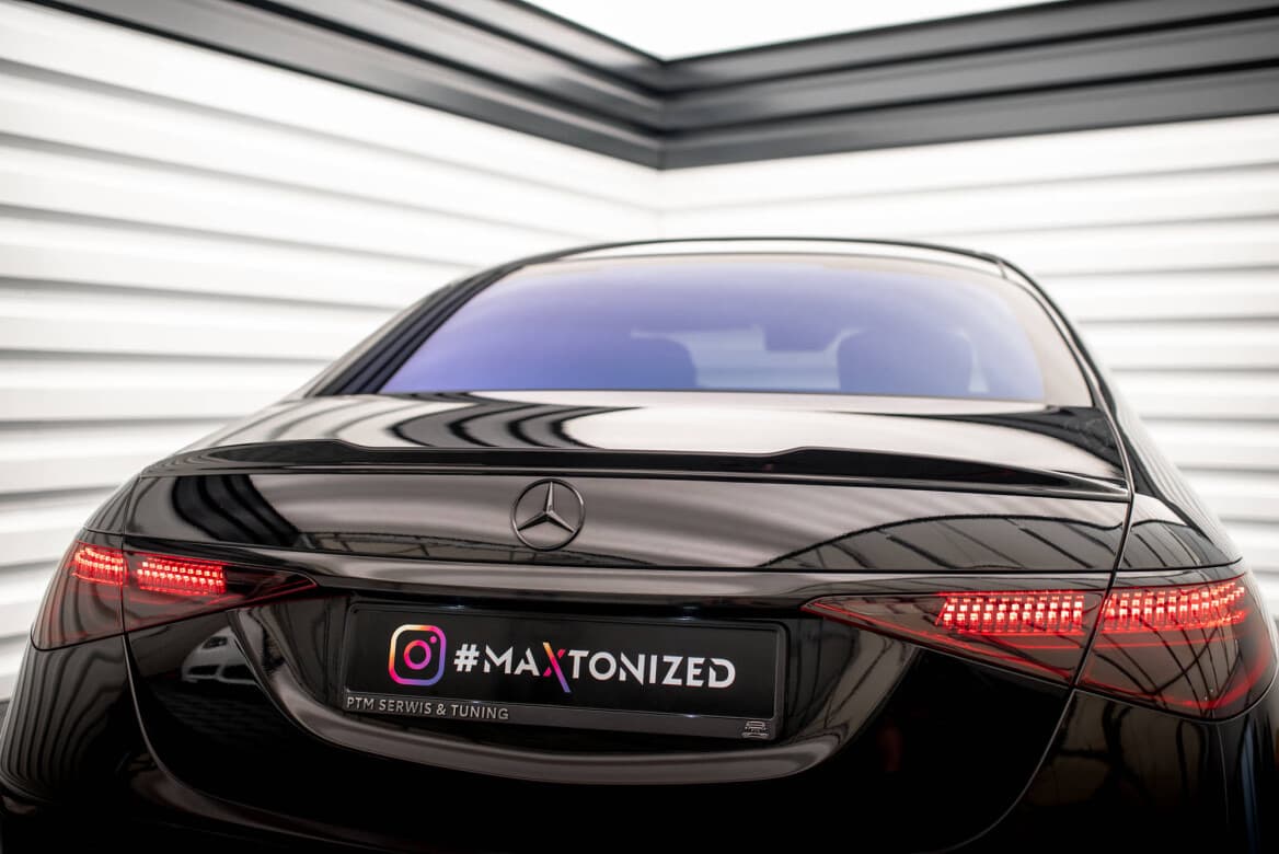 MERCEDES S-KLASSE - MAXTON DESIGN KOFFERRAUM HECKLIPPE SPOILER – Bild 2