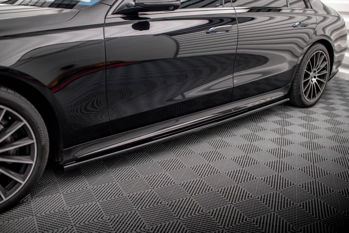 MERCEDES S-KLASSE - MAXTON DESIGN SEITENSCHWELLER ANSATZ CUP LEISTEN – Bild 3