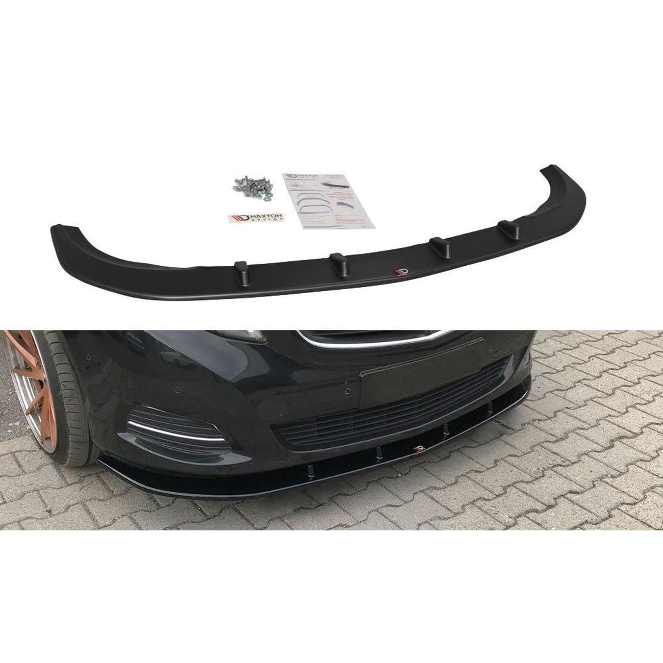 MERCEDES V-KLASSE - MAXTON DESIGN FRONT ANSATZ SPOILER LIPPE