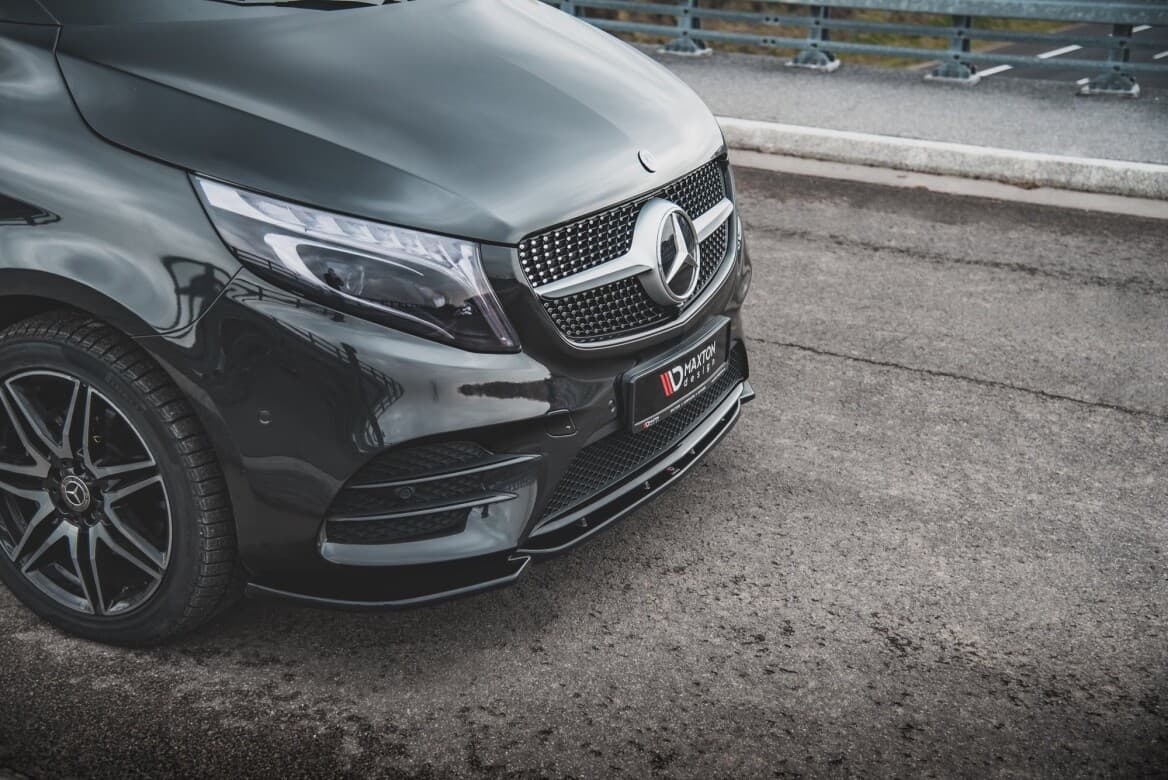 MERCEDES V-KLASSE 2019+ - MAXTON DESIGN FRONT ANSATZ SPOILER LIPPE – Bild 3