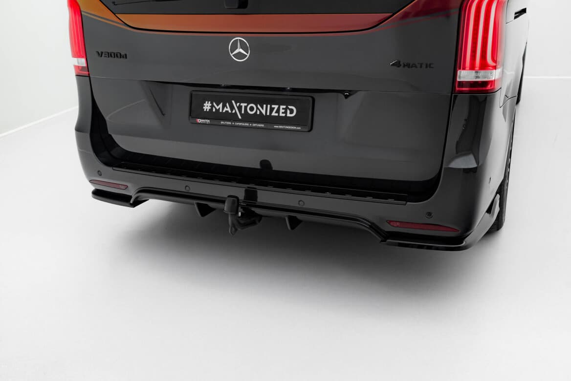 MERCEDES V-KLASSE 2019+ - MAXTON DESIGN HECK ANSATZ DIFFUSOR – Bild 2