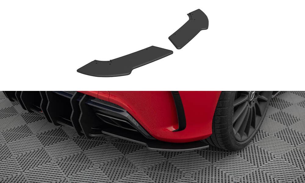 MERCEDES A45 AMG - MAXTON DESIGN CNC HECK SIDE FLAPS