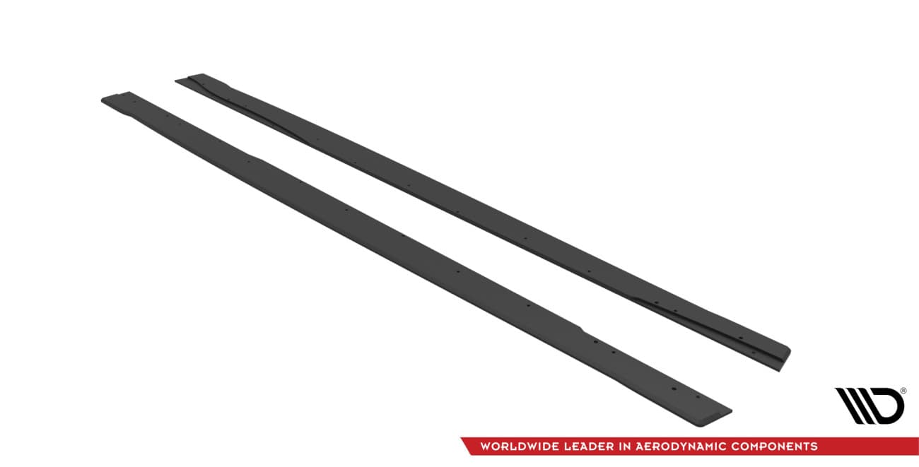 MERCEDES A-KLASSE AMG-LINE - MAXTON DESIGN STREET PRO SEITENSCHWELLER ANSATZ CUP LEISTEN – Bild 4