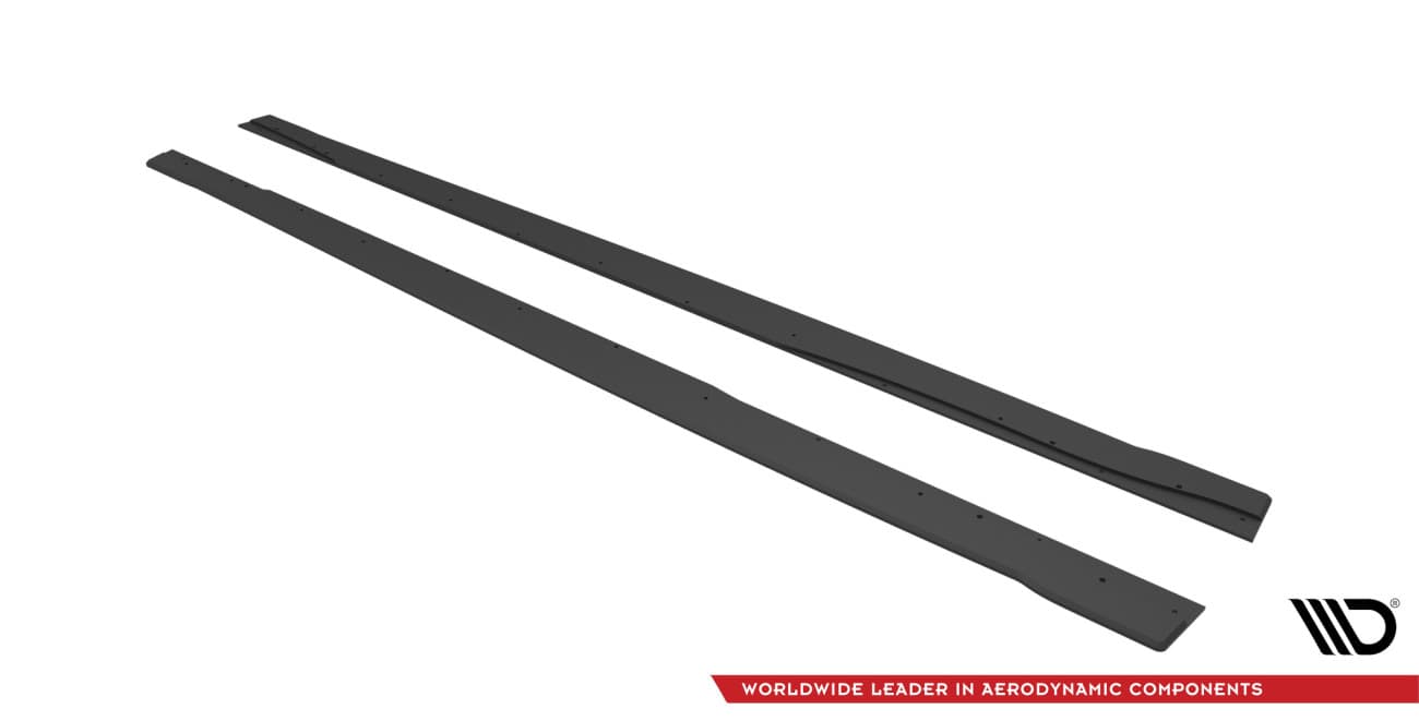 MERCEDES A-KLASSE AMG-LINE - MAXTON DESIGN STREET PRO SEITENSCHWELLER ANSATZ CUP LEISTEN – Bild 5