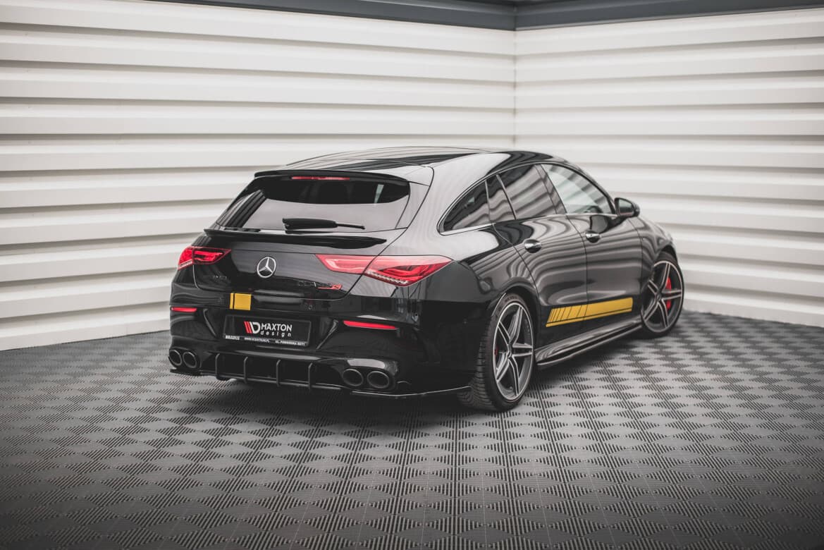 MERCEDES CLA 35 AMG - MAXTON DESIGN STREET PRO HECK DIFFUSOR ANSATZ – Bild 5