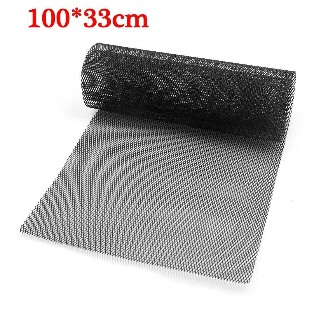 100*33 cm Universal Auto Racing Frontstossstange Renngitter Grill Mesh Gitter – Bild 2