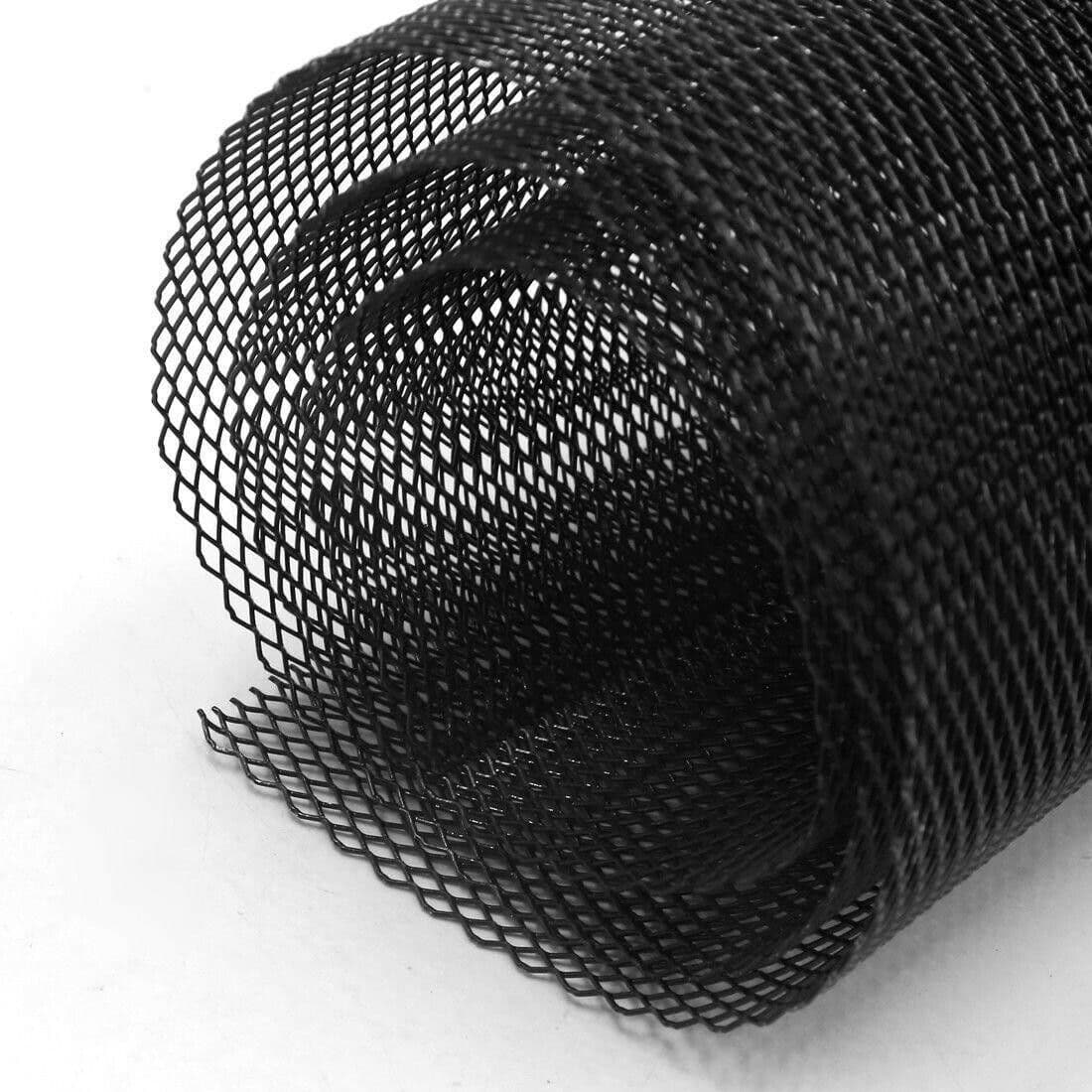 100*33 cm Universal Auto Racing Frontstossstange Renngitter Grill Mesh Gitter – Bild 3