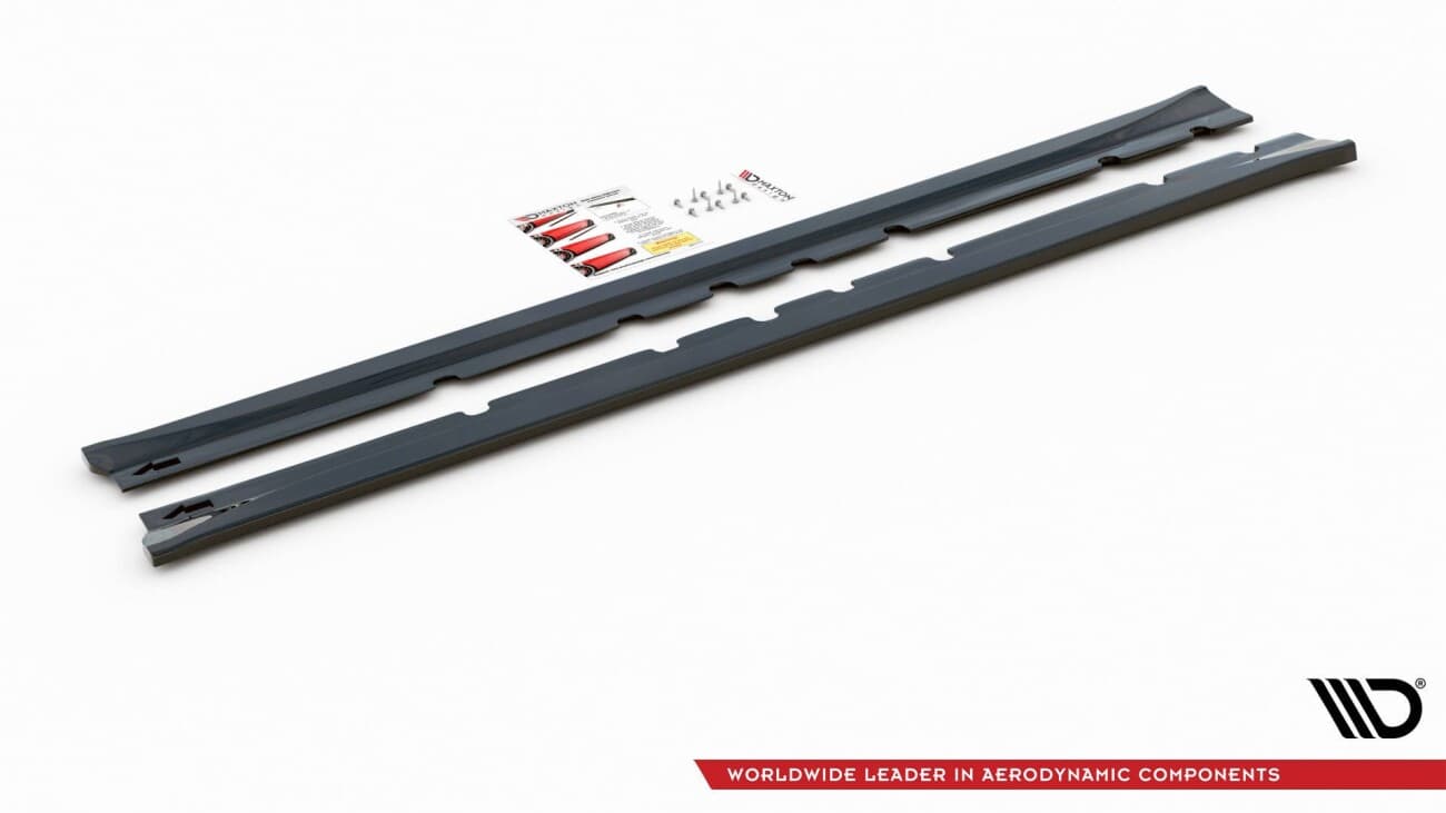 MITSUBISHI LANCER SPORTBACK - MAXTON DESIGN SEITENSCHWELLER ANSATZ CUP LEISTEN – Bild 3