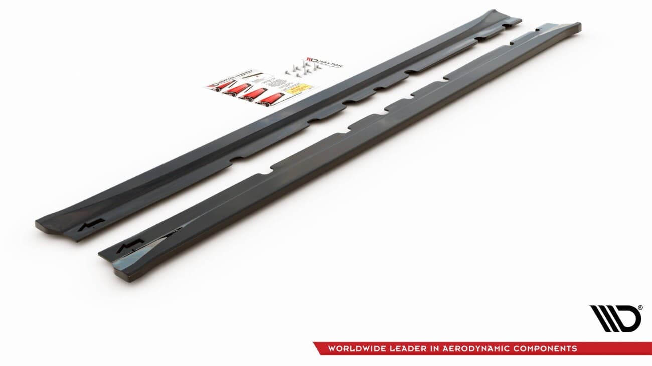 MITSUBISHI LANCER SPORTBACK - MAXTON DESIGN SEITENSCHWELLER ANSATZ CUP LEISTEN – Bild 4
