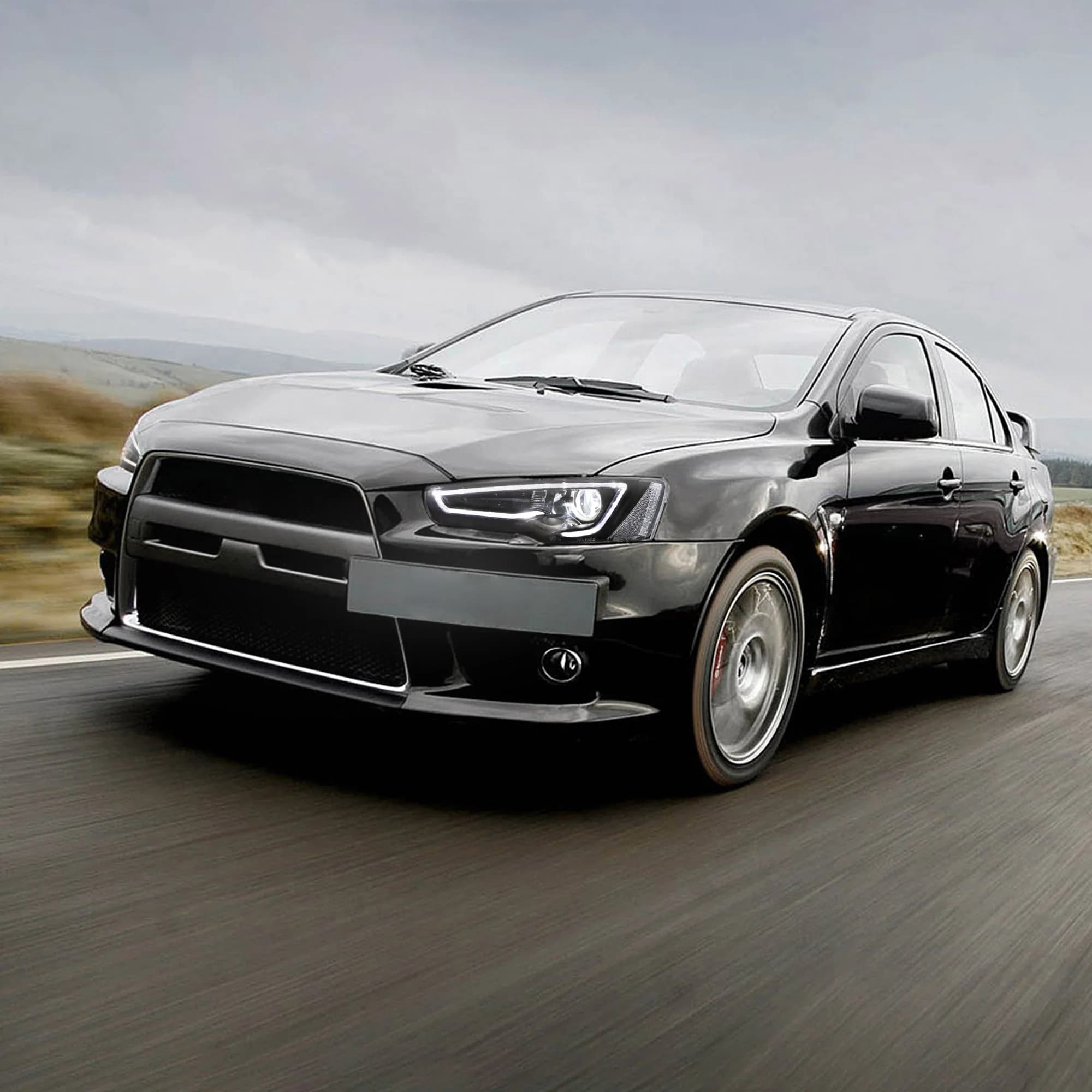 MITSUBISHI LANCER 8 - LED LIGHTBAR SCHEINWERFER (DYNAMIC) – Bild 5