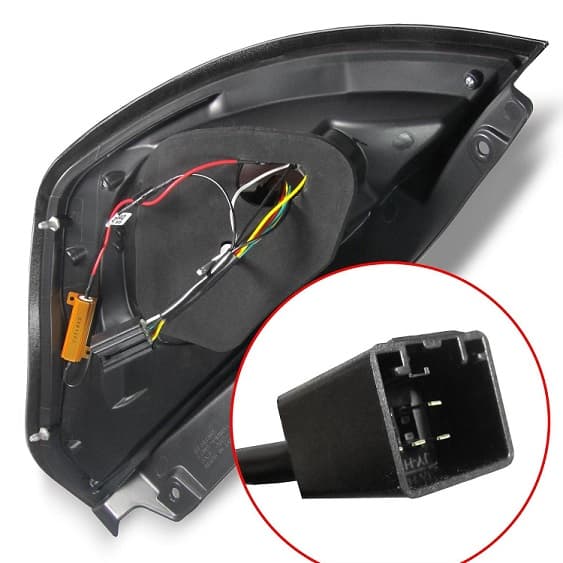 FORD FIESTA - LED LIGHTBAR RÜCKLEUCHTEN (SMOKE) – Bild 3