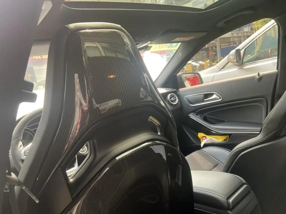 MERCEDES AMG CARBON SITZ ABDECKUNG ML-LQ162 – Bild 5