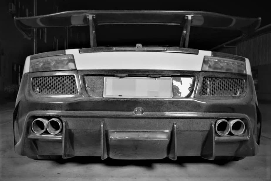 LAMBORGHINI GALLARDO - JC CARBON HECK SCHÜRZE STOSSSTANGE – Bild 5