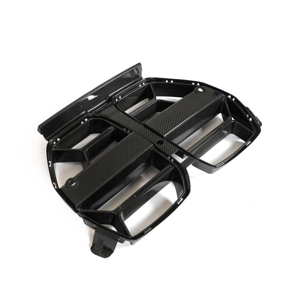 BMW M4 - JC CARBON KÜHLERGRILL FRONTGRILL NIEREN RAHMEN COVER – Bild 2