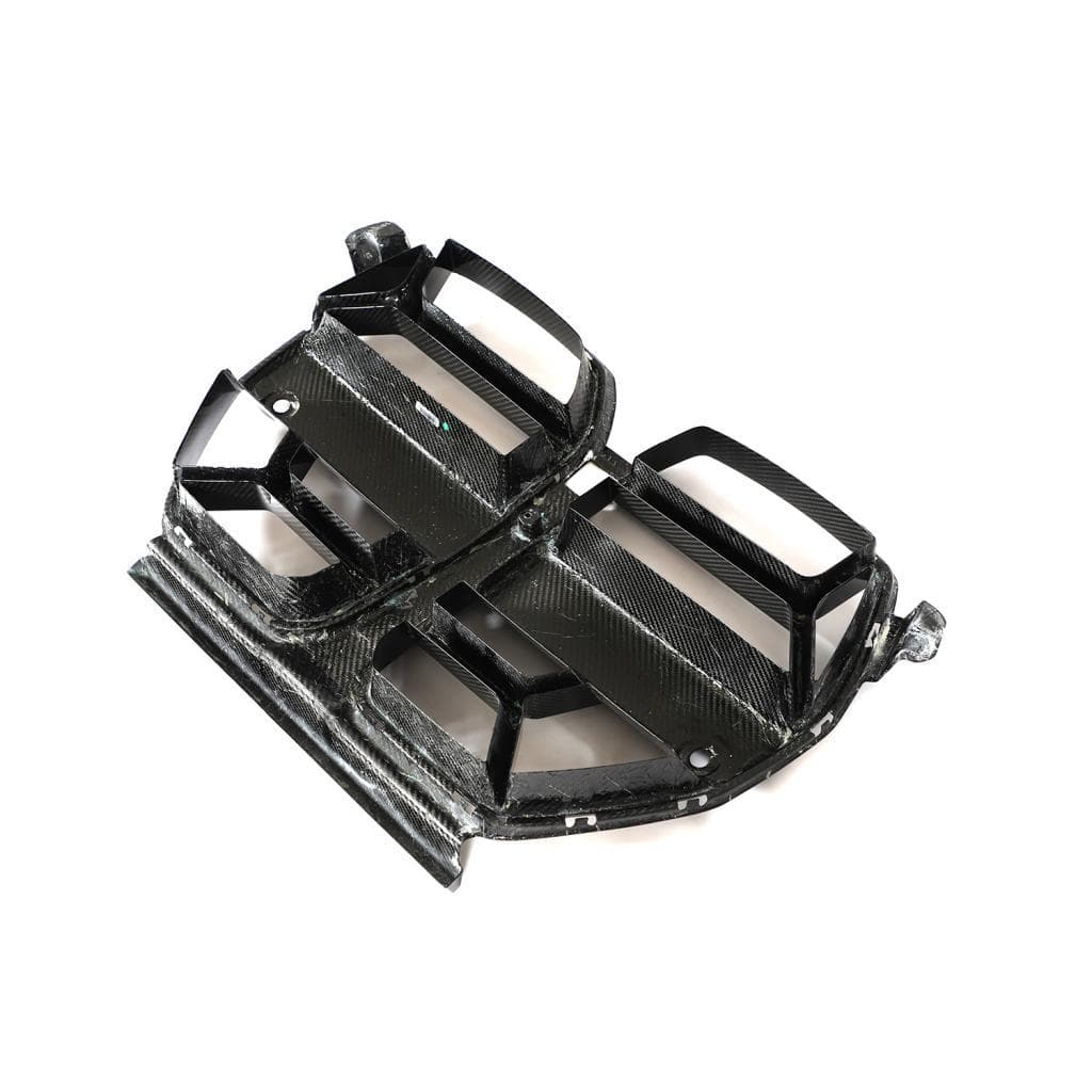 BMW M4 - JC CARBON KÜHLERGRILL FRONTGRILL NIEREN RAHMEN COVER – Bild 4