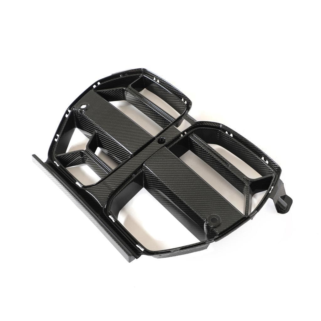 BMW M4 - JC CARBON KÜHLERGRILL FRONTGRILL NIEREN RAHMEN COVER (ACC) – Bild 3