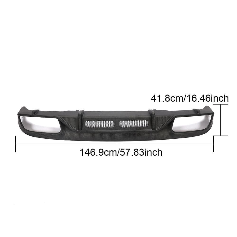 MERCEDES C63 AMG - JC CARBON HECK DIFFUSOR RACE OPTIK – Bild 3