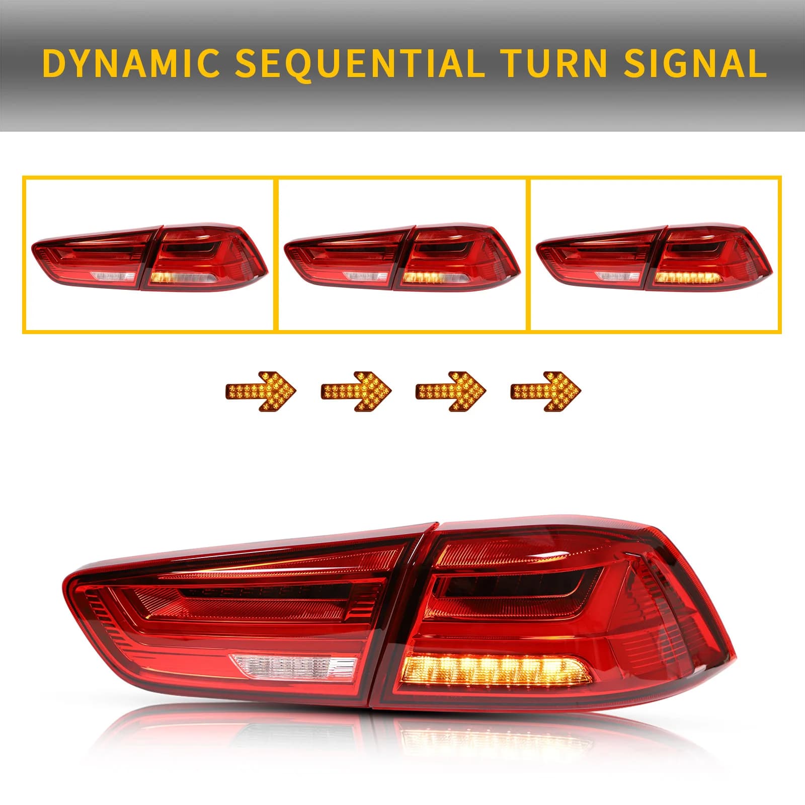 MITSUBISHI LANCER EVO X - LED LIGHTBAR RÜCKLEUCHTEN – Bild 3