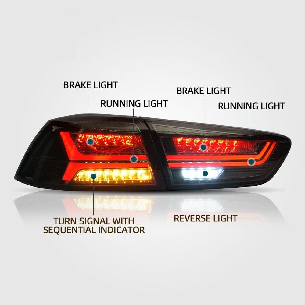 MITSUBISHI LANCER EVO X - LED LIGHTBAR RÜCKLEUCHTEN – Bild 3