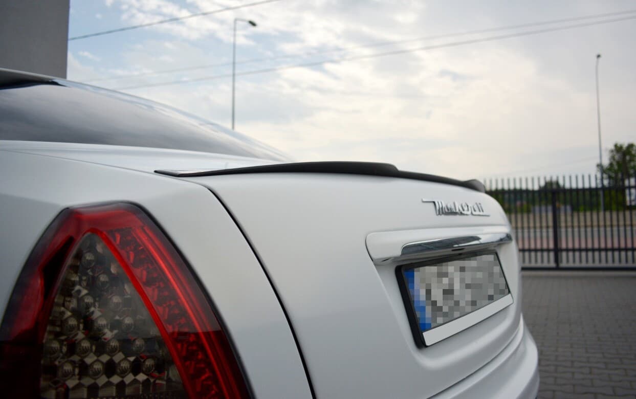 MASERATI QUATTROPORTE 5 - MAXTON DESIGN HECK SPOILER LIPPE ABRISSKANTE – Bild 2