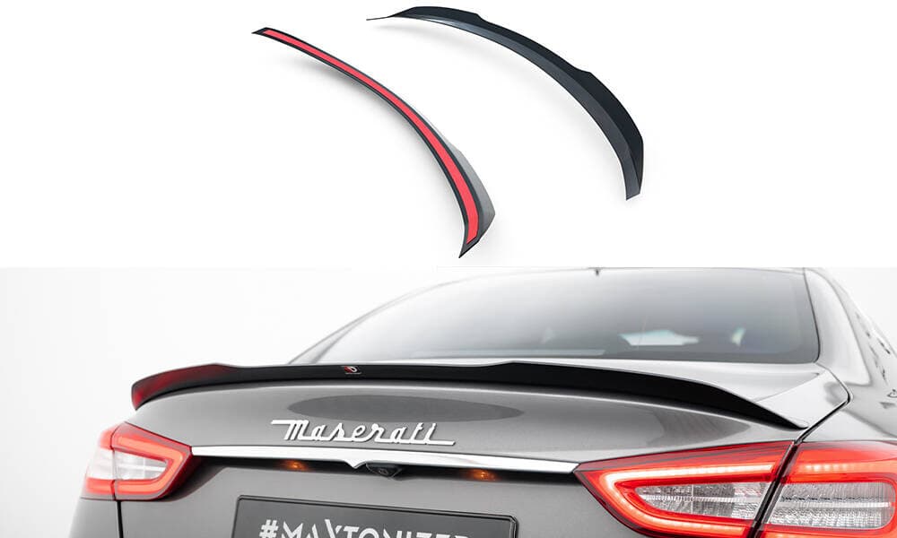 MASERATI QUATTROPORTE 6 - MAXTON DESIGN HECK SPOILER LIPPE ABRISSKANTE