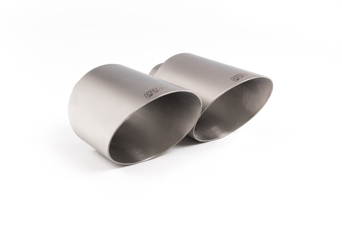 MILLTEK BRUSHED TITANIUM TIP ENDROHR 115mm
