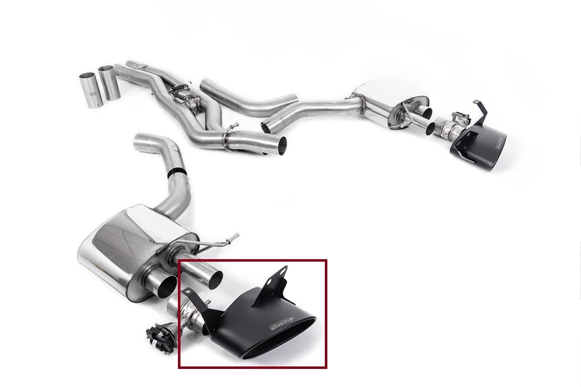 AUDI RS7 - MILLTEK AUSPUFF ENDROHR BLENDE LINKE SEITE MSTIP271 – Bild 4
