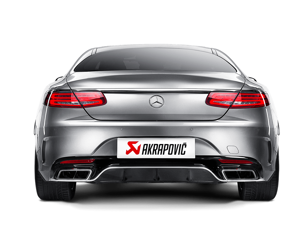 MERCEDES S63 AMG - AKRAPOVIC DUPLEX SPORT AUSPUFF ANLAGE AB KAT – Bild 2
