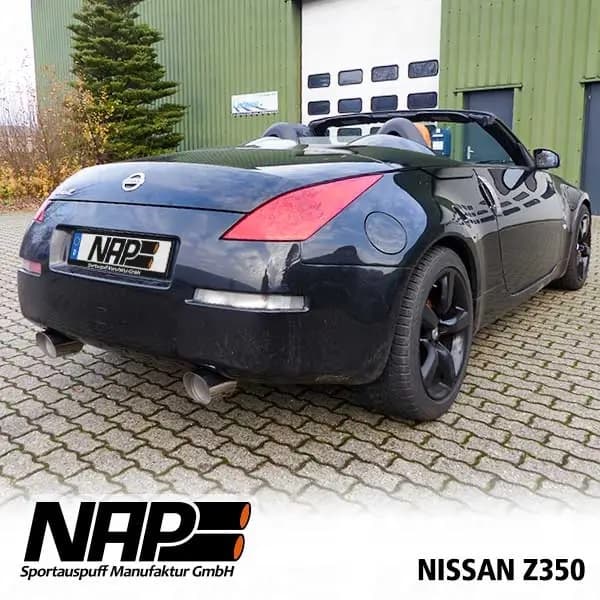 NISSAN 350Z - NAP DUPLEX SPORTAUSPUFF – Bild 2