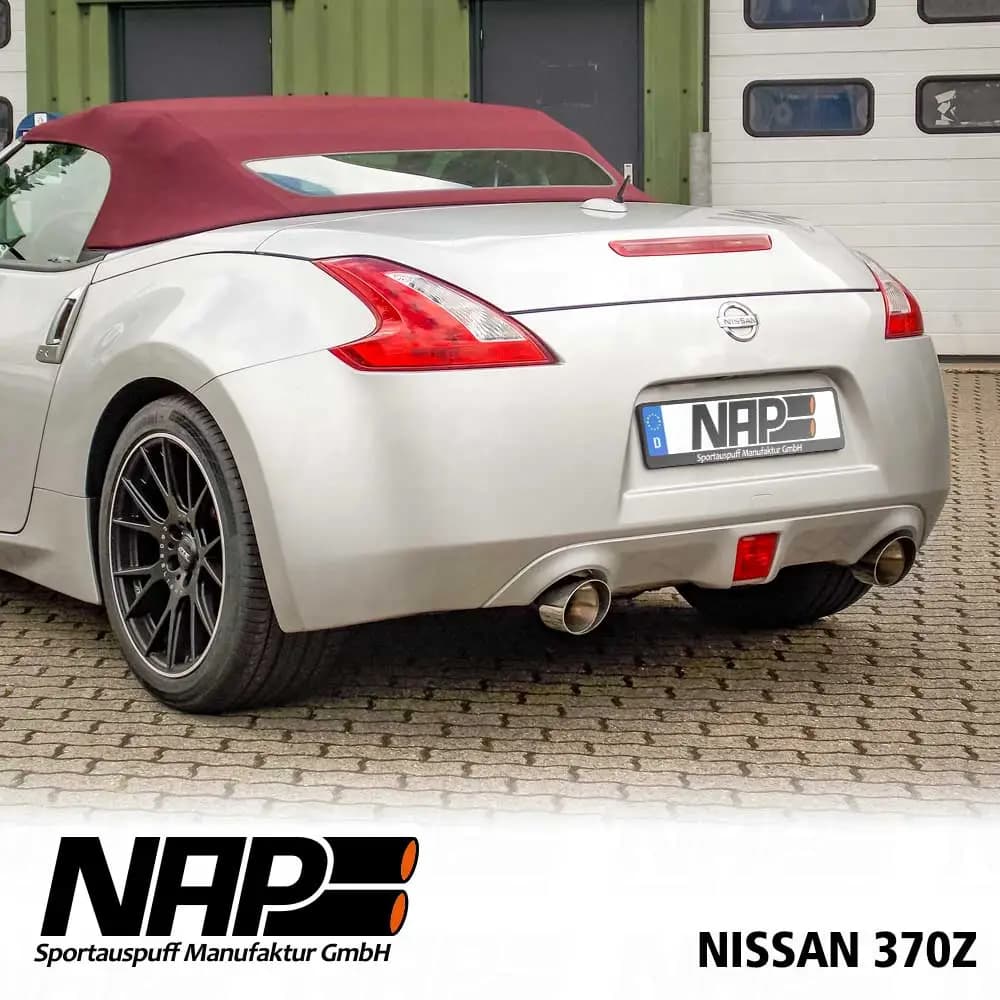 NISSAN 370Z - NAP DUPLEX SPORTAUSPUFF – Bild 2