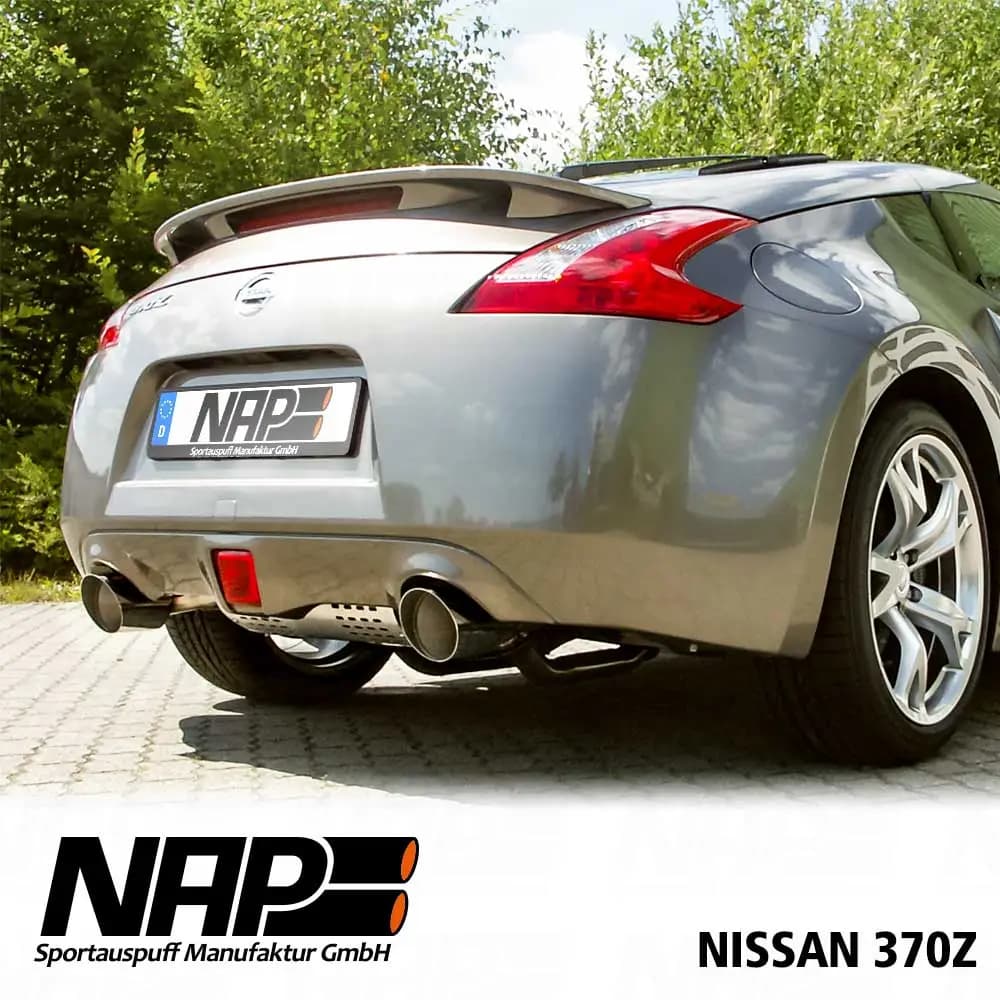NISSAN 370Z - NAP DUPLEX SPORTAUSPUFF – Bild 3