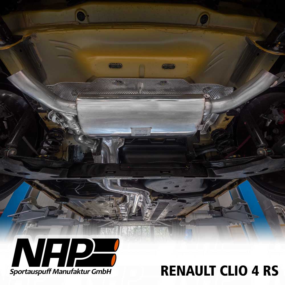 RENAULT CLIO 4 RS - NAP DUPLEX SPORT AUSPUFF ANLAGE AB KAT. – Bild 5