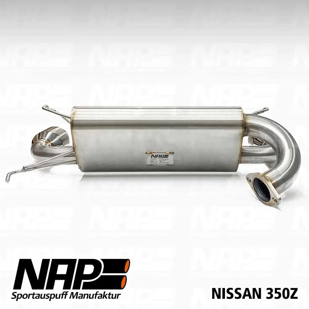 NISSAN 350Z - NAP DUPLEX KLAPPEN-SPORTAUSPUFF – Bild 2