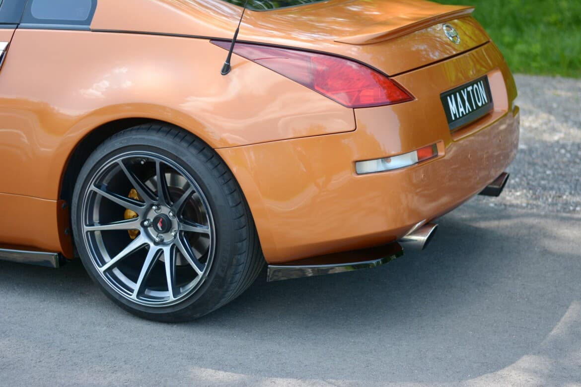 NISSAN 350Z - MAXTON DESIGN HECK ANSATZ SIDE FLAPS – Bild 2