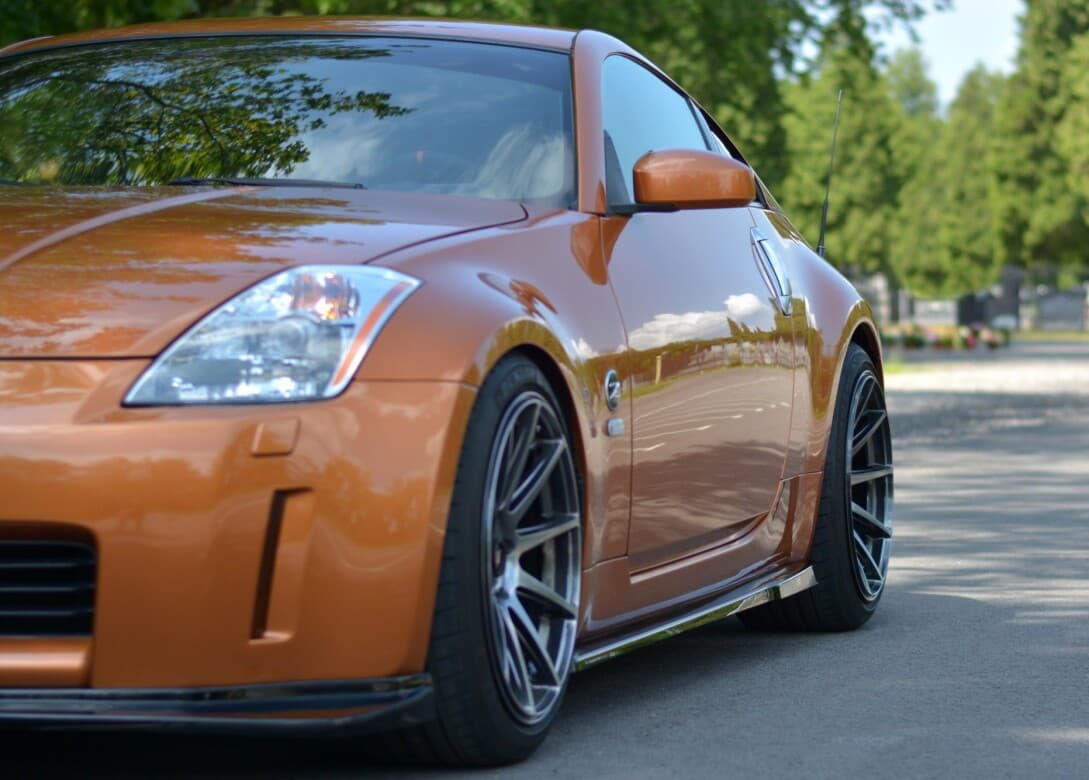 NISSAN 350Z - MAXTON DESIGN SEITENSCHWELLER ANSATZ CUP LEISTEN V.1 – Bild 2