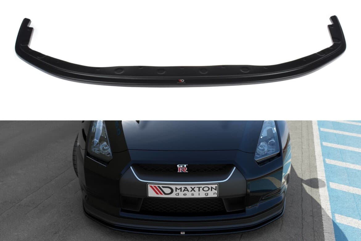 NISSAN GT-R R35 - MAXTON DESIGN FRONTSPOILER LIPPE V.1 (DTC)